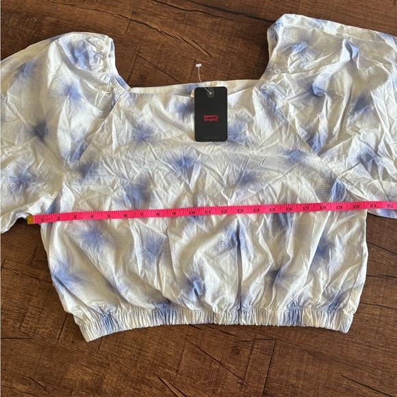 NWT | Levi's Daphne Scrunchie Blouse Starburst Cool Dusk | XL - Picture 6 of 10